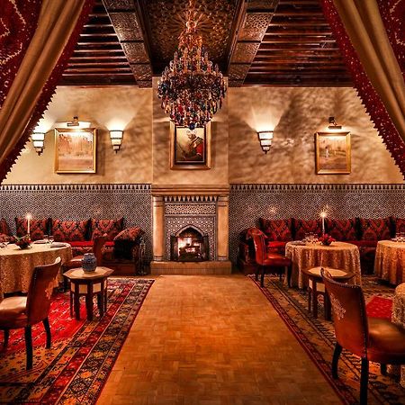 Riad Kniza Marrakesh Eksteriør bilde Interior of the restaurant