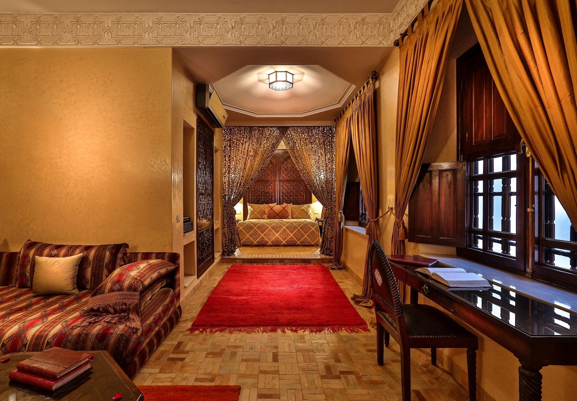 Riad Kniza Marrakesh Eksteriør bilde Suite