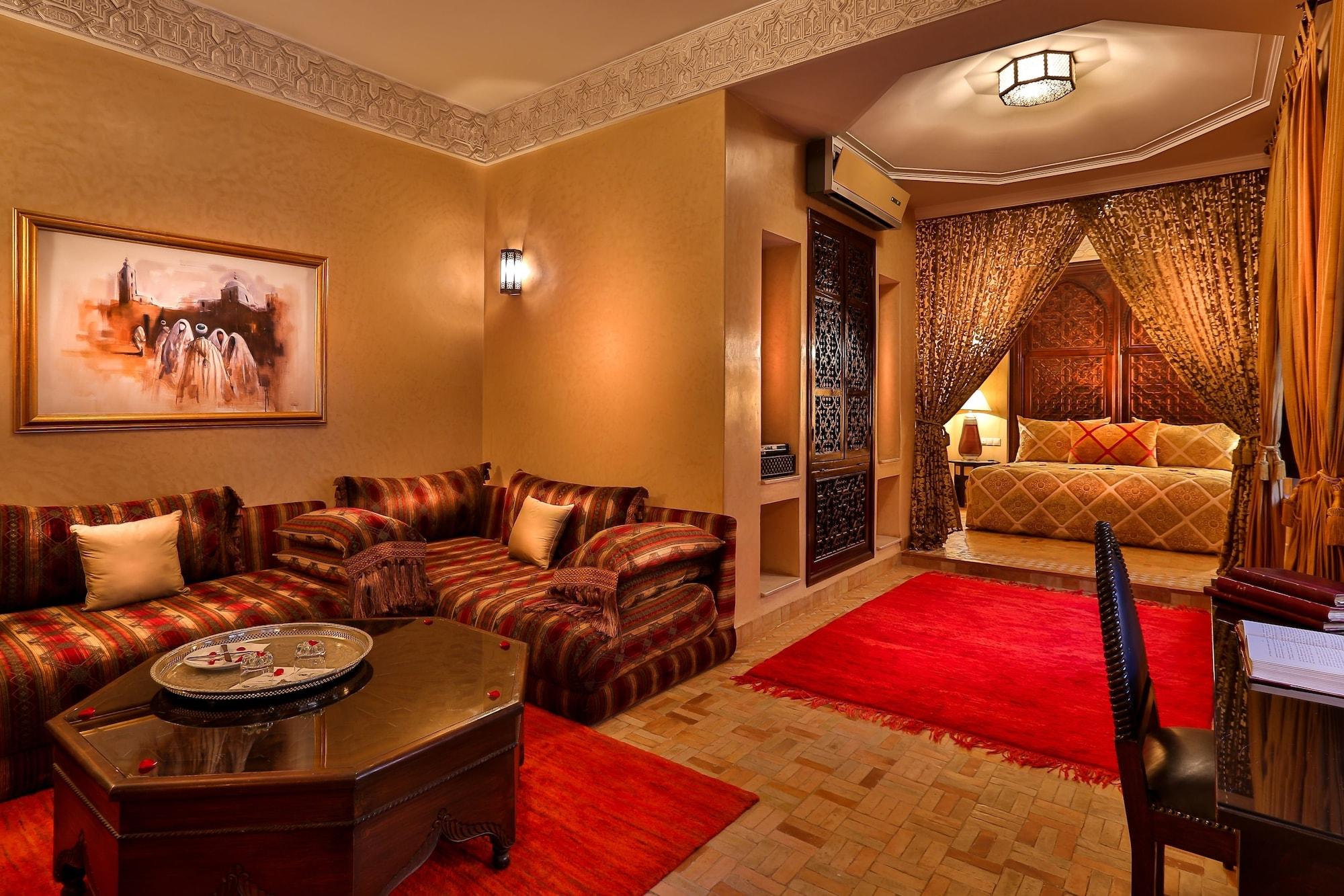 Riad Kniza Marrakesh Eksteriør bilde Suite