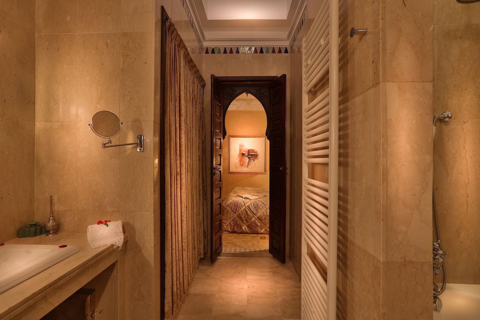 Riad Kniza Marrakesh Eksteriør bilde Bathroom