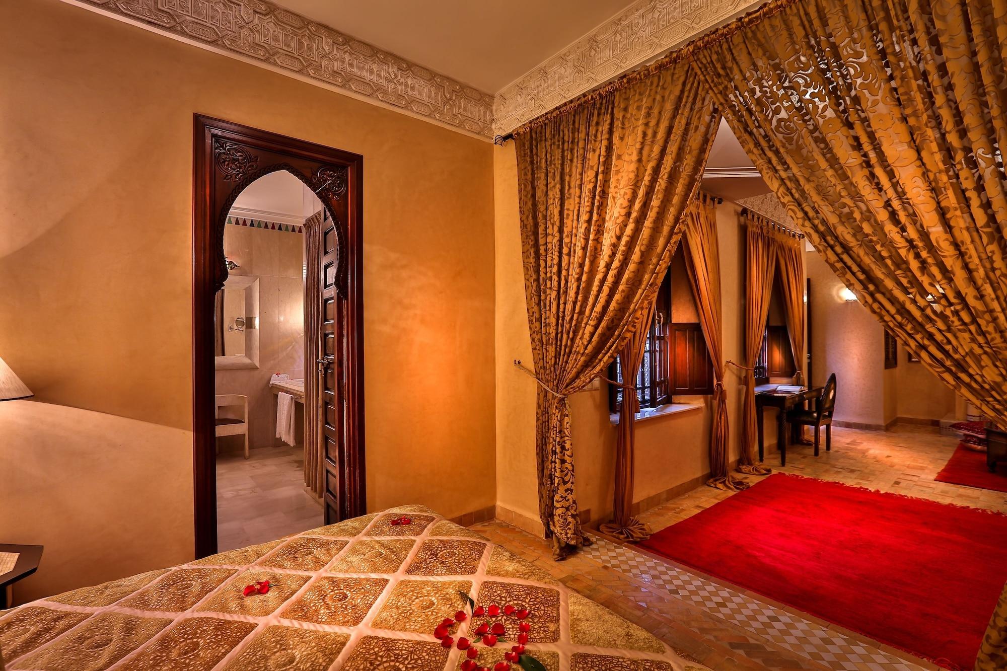 Riad Kniza Marrakesh Eksteriør bilde Suite
