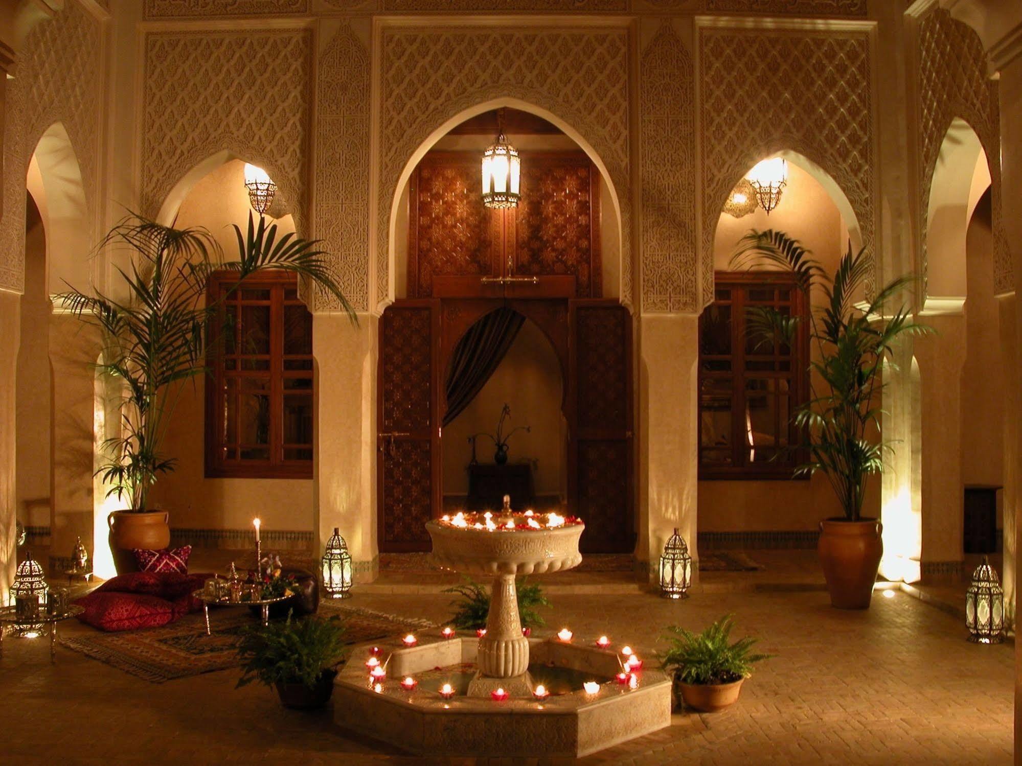 Riad Kniza Marrakesh Eksteriør bilde The interior of the hotel