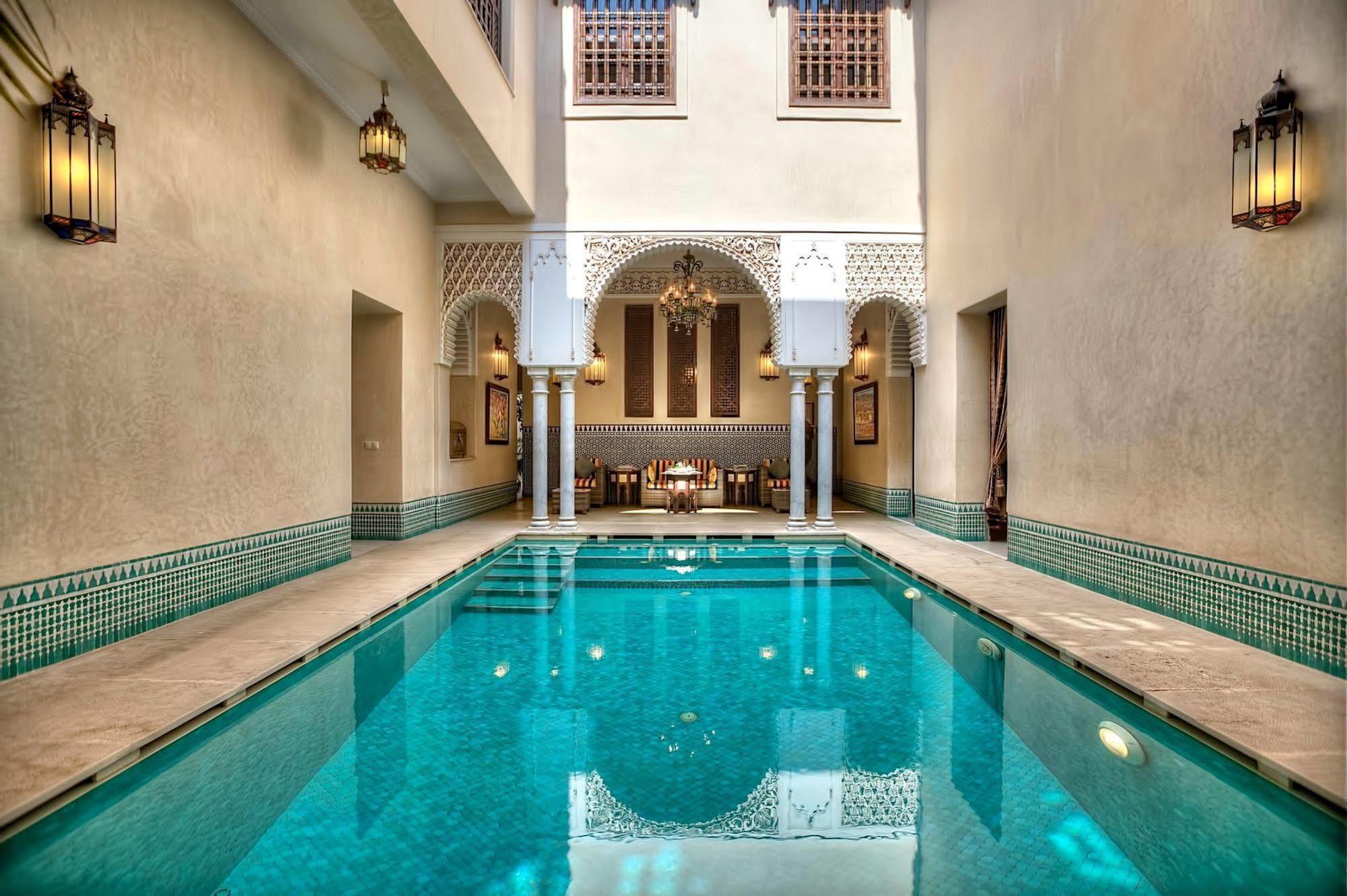 Riad Kniza Marrakesh Svømmebasseng bilde The swimming pool at the hotel